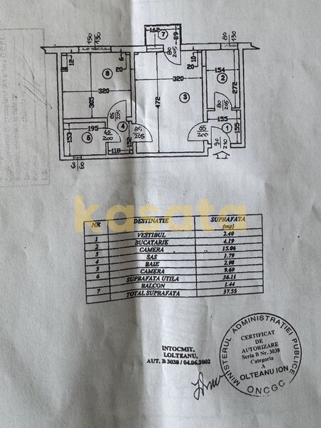 Pantelimon, Stadionul National, Mega Mall, ap. 2 camere, 40 mp, renovat